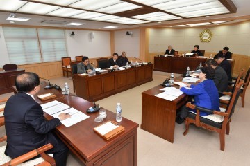 정선군의회 임시회 군정주요업무 현황 청취 