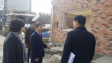 청주시 상당구  경로당 시설물 현장 점검 
