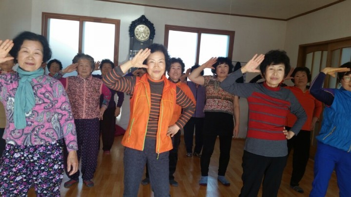 찾아가는 건강교실, 마을 어르신들 신바람