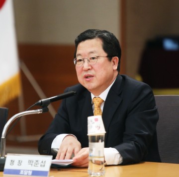 박춘섭 조달청장, 2018년 1분기 해외조달시장 진출 유망기업 지정
