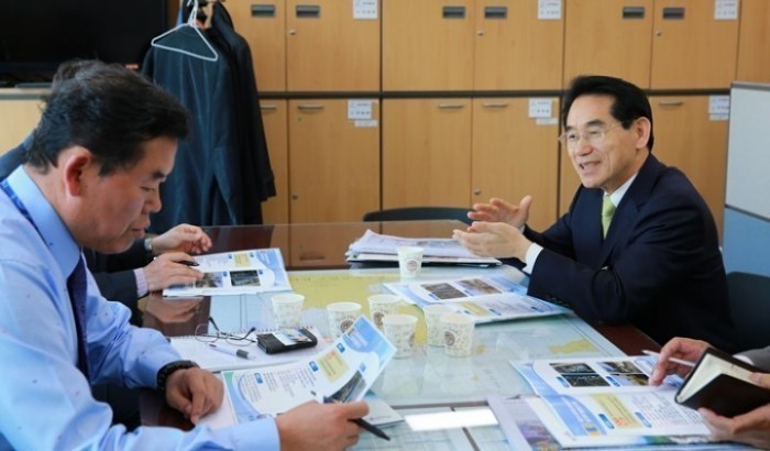 [동정]임광원 울진군수, 2016년 역점사업 예산확보 박차