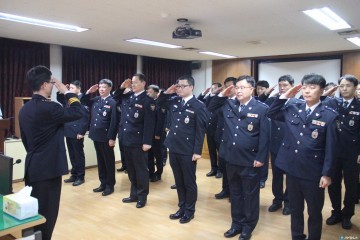 예천경찰서 상반기 인사발령 신고식
