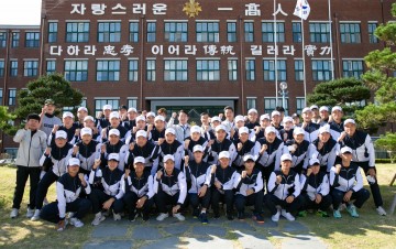이정선 광주시교육감, ‘제103회 전국체육대회 결단식’서 선수 격려  
