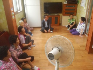 성화개신죽림동, ‘어르신, 건강하세요’ 폭염대비 경로당 점검
