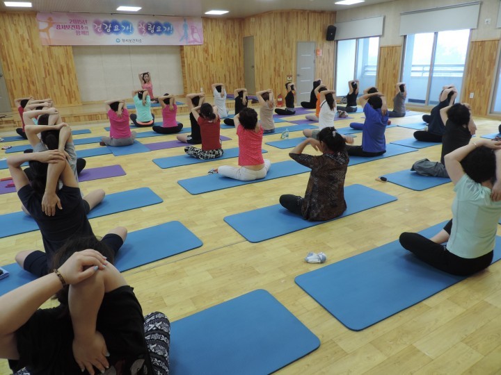 흥덕보건소 건강요가! 힐링요가! 5, 6기 발걸음