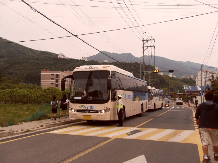거제경찰, 학생수송 통학버스 정원초과 등 법규위반 단속