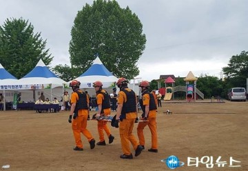 영천시 경상북도 재난대응 역량 강화 합동 훈련 