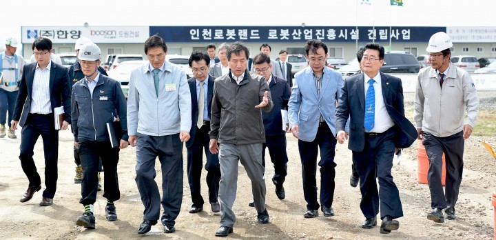 유정복 인천시장, 서구 시정 주요현장 방문