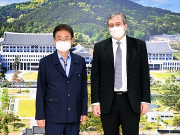 다미르 쿠센 주한 크로아티아 대사, 경북도 방문