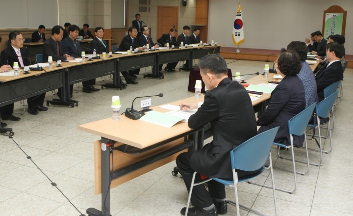 청주시, '기관단체장회의' 개최 