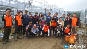 대한민국무공수훈자회 충청북도지부, 생산적 일손 봉사 나서