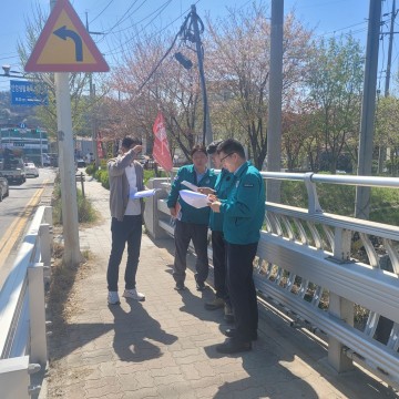 대전시, 풍수해 대비 하천·취약지역 현장 점검