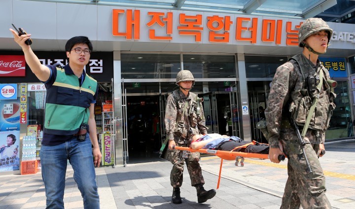 대전 동구, ‘대전복합터미널 대형화재 현장대응훈련’ 실시