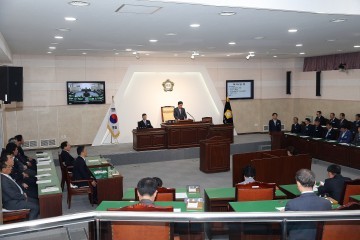 제213회 의성군의회 제1차 정례회 개회