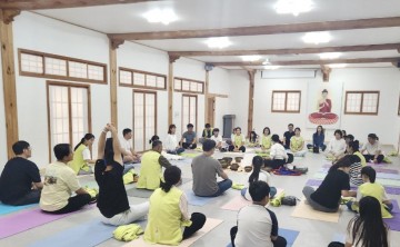 한국타이어, 임직원·가족 200명 ‘템플스테이’ 성료
