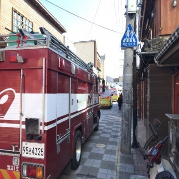 보성소방서, 소방차 길터주기 캠페인 실시