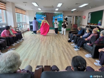 울진군 노인요양원 봉사활동 펼쳐