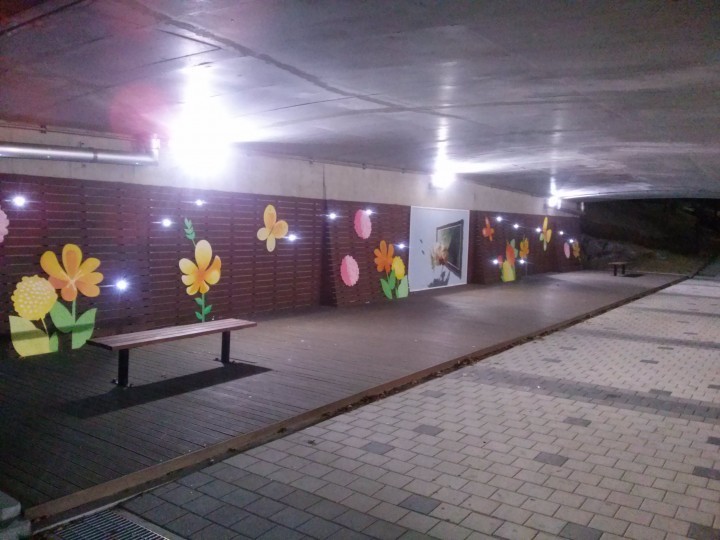 “별내동 공원 교량하부 벽화로 새 단장 ”