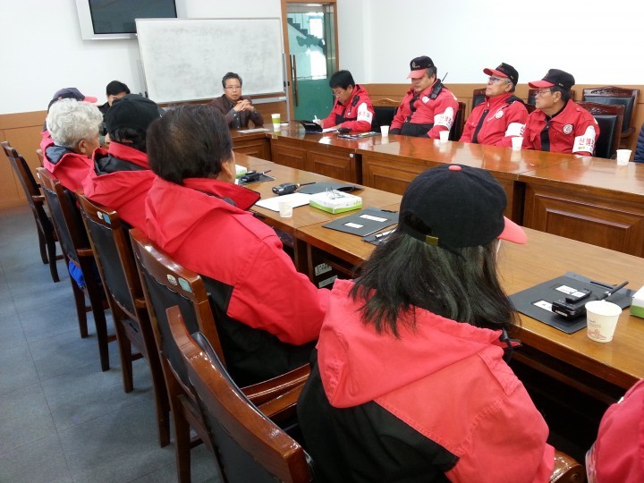 횡성 우천면, 가을철 산불 방지 교육