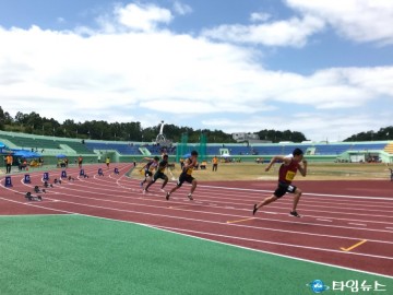 예천  2018 코리아오픈 국제육상경기대회 개막