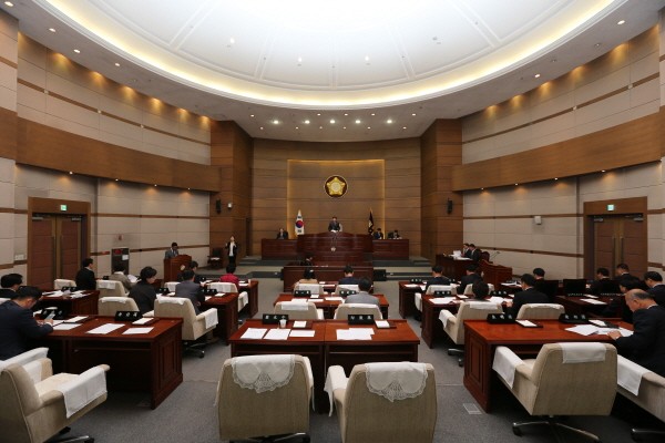 천안시의회 제188회 임시회 개회