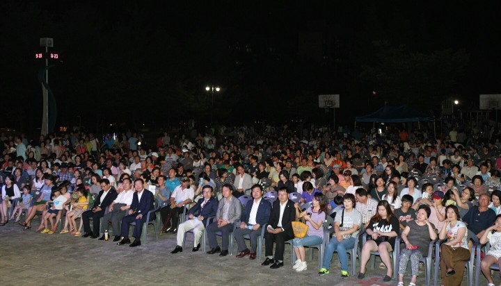 대전 서구, ‘도심 속 한여름 밤 음악회’ 로 무더위 날려