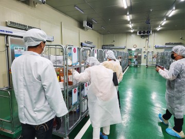 설 명절 대비 성수식품 특별 위생점검에 나선 서산시