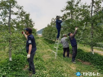 무공수훈자회 충북지부 봉사단, 생산적 일손 봉사 실시