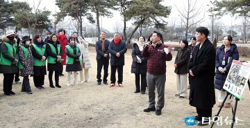 서철모 서구청장, 월평3동 소통투어…CTX·행정통합 의견 청취