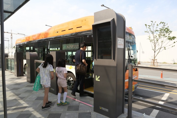행복청, 간선급행버스체계(BRT) 하루 이용객 1만명 돌파