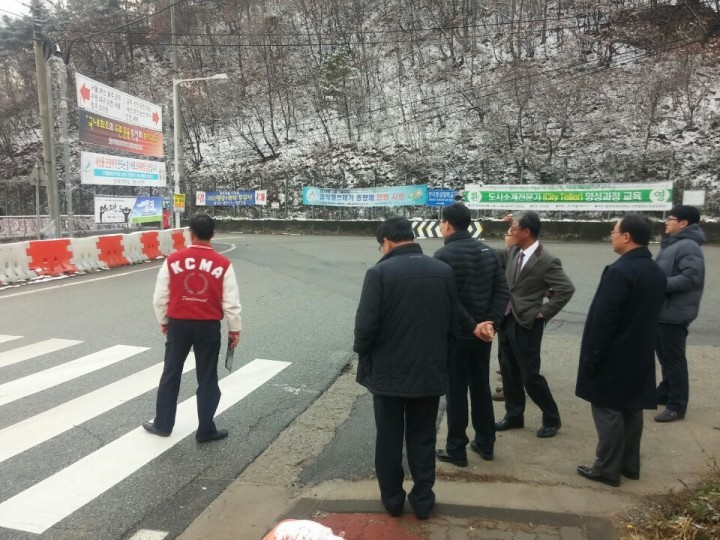 세종시 안전도시위원회, 통학로 점검