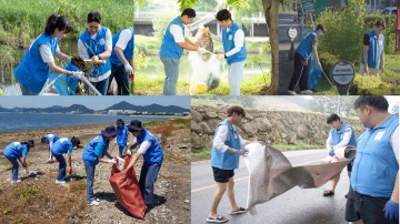위아원 광주전남지역연합회, 광주‧전남 5곳서 환경정화 활동 펼쳐