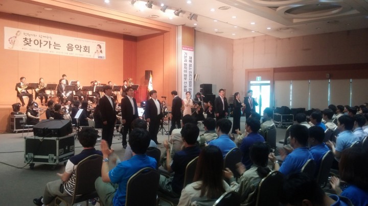 STX조선해양 미니콘서트 개최
