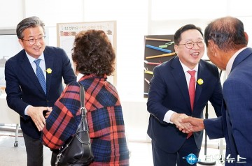 이장우 대전시장·정용래 유성구청장, 다음에 또 뵙겠습니다