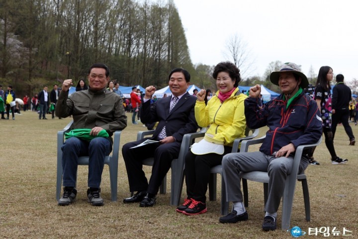 박수범 대덕구청장, “대청호길에서 건강챙기세요”