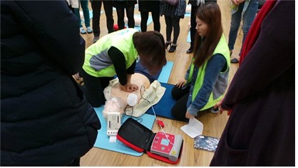 심폐소생술 교육으로 소중한 생명을 구해요