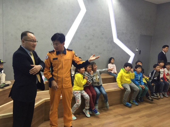 김환식 충남교육청 부교육감, 충남 안전체험관 방문