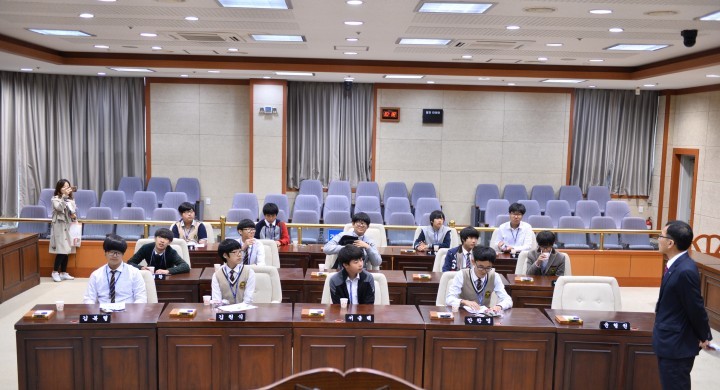 세종시의회, 청소년 직업현장체험 실시