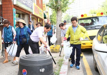 대전 유성구, 추석맞이 일제 대청소 실시
