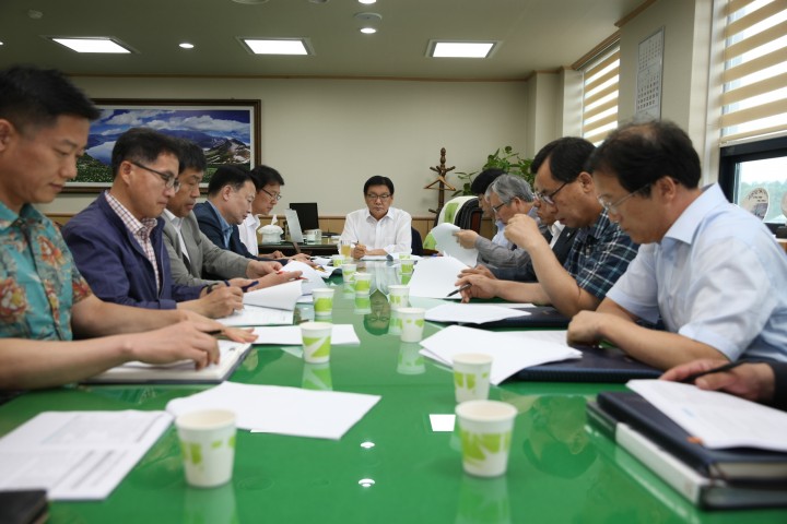 계룡시, 주요 현안사업 추진상황 보고회 개최