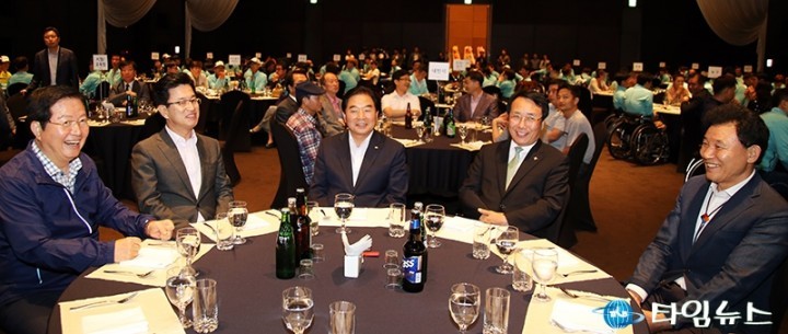 한현택·박용갑·장종태·허태정·박수범 구청장, 종합 4위를 기원합니다!