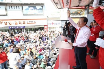자유한국당 구글트렌드 빅데이터 TV 모두 홍준표 우세