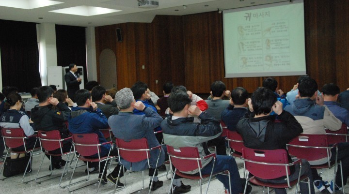거제서, 4월 현장순회교육 실시