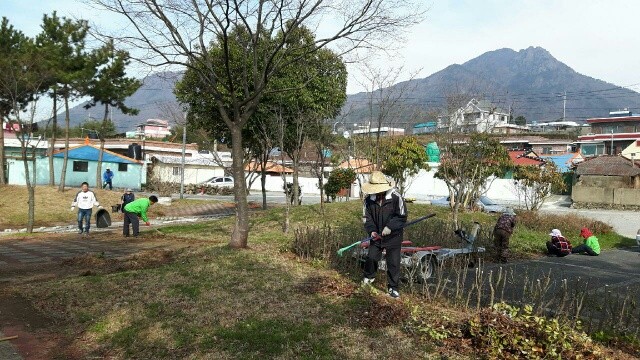 남해군 이동면, 봄맞이 대청소 대대적 실시