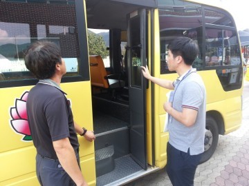 상주교육지원청 어린이 통학차량 전수조사·안전점검 