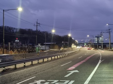 김천시, 지방도 514호선 초곡·제석 교차로 가로등 설치 완료