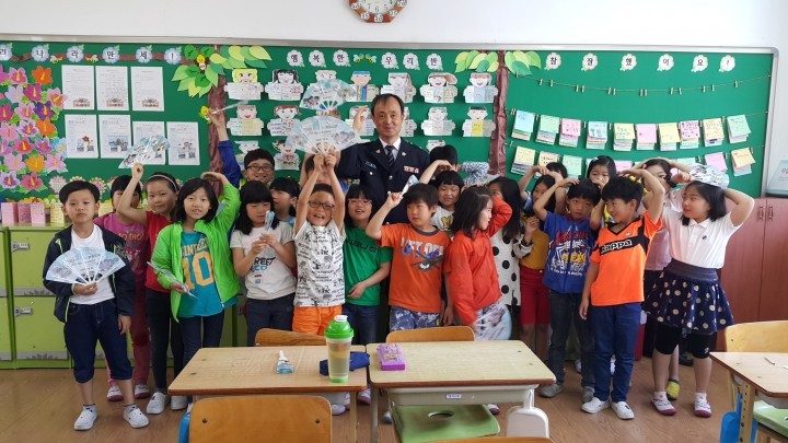 영덕경찰서 경찰관 모교방문「홈커밍데이」행사 개최