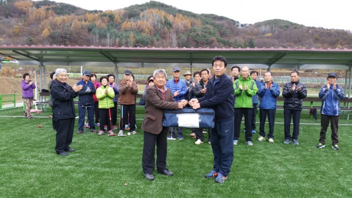 상리면 게이트볼 동호회 첫 경기로 출발~