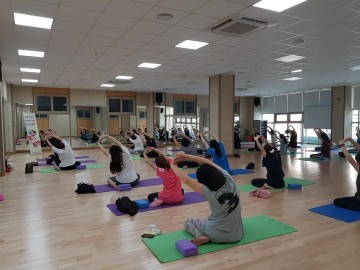 칠곡군 보건소, 임산부 건강요가교실 인기