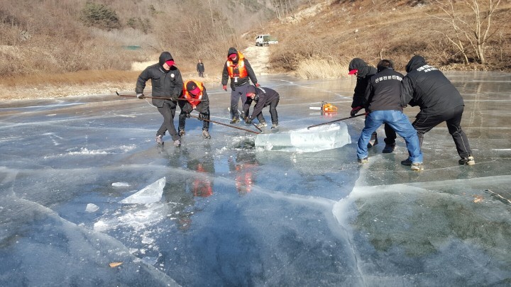 포항시 북구청, 산불진화 헬기 취수 용수 확보 총력